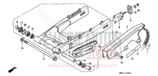 BRAS OSCILLANT (CBR1000FK) CBR1000FK de 1989